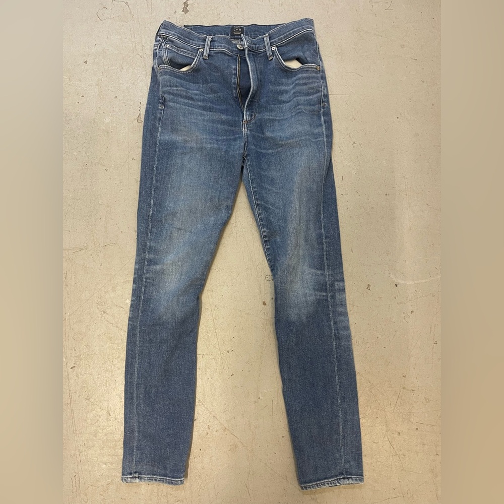 Citizens Of Humanity High Rise Blue Jeans